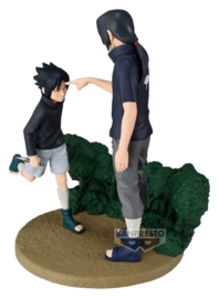 (Pre-order) Naruto Shippuden Memorable Saga PVC Figure Sasuke Uchiha & Itachi Uchiha 14 cm