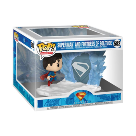 Superman (2025) POP Moments Vinyl Figures Superman and Fortress of Solitude 9 cm 