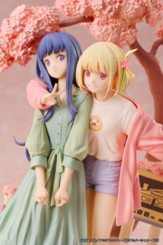 (Pre-order) Lycoris Recoil PVC Figures 2-Pack Chisato Nishikigi & Takina Inoue Spring Ver. 25 cm