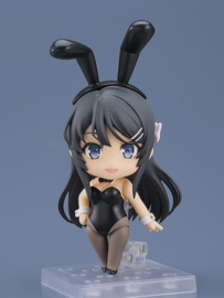 (Pre-order) Rascal Does Not Dream of Bunny Girl Senpai Nendoroid Action Figure Mai Sakurajima: Bunny Girl Ver. 10 cm