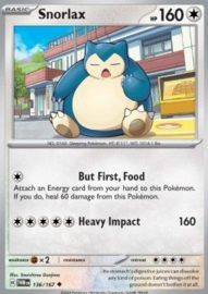 Pokémon TCG - Snorlax - Twilight Masquerade - 136/ 167 Reverse Holo