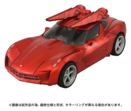 (Pre-order) Transformers: Revenge of the Fallen Masterpiece Movie Next Action Figure MPMN-02 Sideswipe G1 Red 15 cm