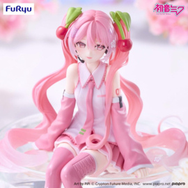 (Pre-order) Hatsune Miku Noodle Stopper PVC Figure Sakura Miku 2026 Smile Ver. 14 cm