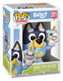 (Pre-order) Bluey POP! Games Vinyl Figure Bandit w/Unicourse 9 cm