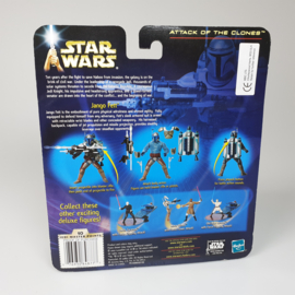 Star Wars Attack of the Clones Jango Fett with Electronic Jetpack