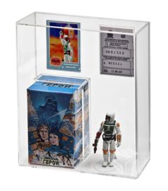 CUSTOM-ORDER RETRO ROBOT by GNZ Custom Figure Display Case