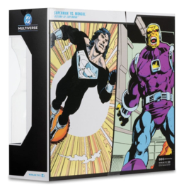 (Pre-order) DC Multiverse Megafig Action Figure 2-Pack Mongul vs Superman (Return of Superman) 25 cm