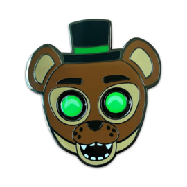 Five Nights at FreddyÂ´s Pin Badge Popgoes The Weasel Glow in the Drak Spinning 5 cm       