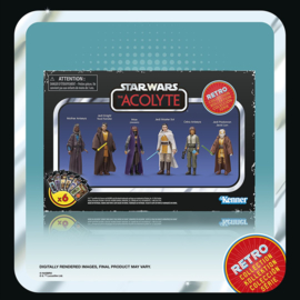 PRE-ORDER Star Wars: The Retro Collection The Acolyte 6-Pack