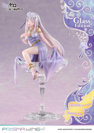 (Pre-order) Re:Zero Prisma Wing Statue 1/7 Emilia Glass Edition Bonus Version 29 cm