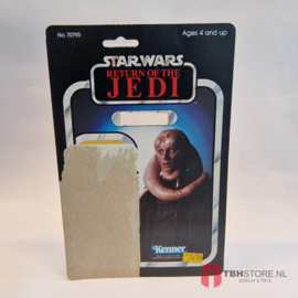 Vintage Star Wars Cardback ROTJ Bib Fortuna