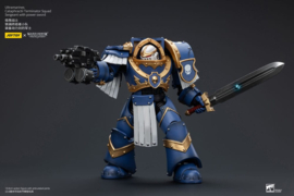 Warhammer The Horus Heresy Action Figure 1/18 Ultramarines Cataphractii Terminator Squad Sergeant with Power Sword 14 cm      