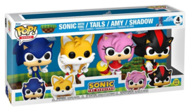 (Pre-order) Sonic - The Hedgehog POP! Vinyl Figures 4-Pack Sonic