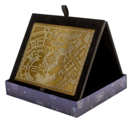 (Pre-order) Harry Potter Replica Marauder's Map Metal Map 15 cm