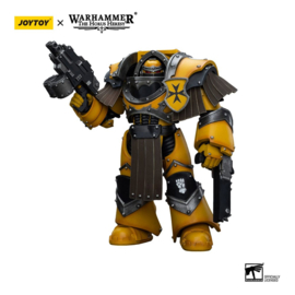 (Pre-order) Warhammer The Horus Heresy Action Figure 1/18 Imperial Fists Legion Cataphractii Terminator Squad Legion Cataphractii with Chainfist 12 cm