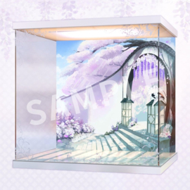 (Pre-order) Azur Lane Acrylic LED Display Case for Musashi Purest Wisteria Ver. 47 x 37 x 46 cm