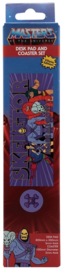 (Pre-order) Masters of the Universe Desk Pad & Coaster Set Villains