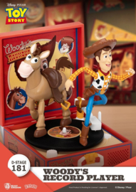 (Pre-order) Toy Story Record Player Series PVC figure Woody's Record Player 13 cm