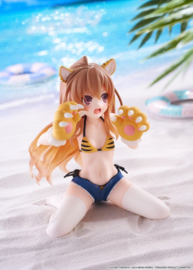 (Pre-order) Toradora! Desktop Cute PVC Figure Taiga Aisaka (Tiger Costume Swimwear Ver.) 13 cm