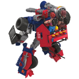 Transformers Collaborative G.I. Joe Mash-Up Soundwave Dreadnok Thunder Machine, Zartan and Zarana