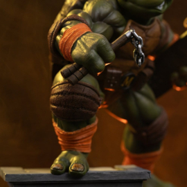 (Pre-order) Teenage Mutant Ninja Turtles Art Scale Statue 1/10 Michelangelo Unleashed 24 cm