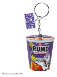 (Pre-order) KPop Demon Hunters Squishy Keychain Rumi Superstar Flavor Noodles