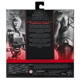 PRE-ORDER Star Wars The Black Series C-3PO (B1 Battle Droid Body) & Super Battle Droid