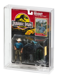 CUSTOM-ORDER  Kenner Jurassic Park Humans (Series 1) MOC Display Case