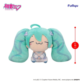 (Pre-order) Hatsune Miku Mochipico Plush Figure Nemophila B 15 cm