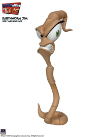 (Pre-order) Earthworm Jim Accessory Pack Wave 1: Worm Body & Jim Heads