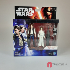 Star Wars A New Hope Han Solo & Princess Leia