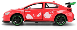 Sonic Diecast Model 1:32 Knuckles 2016 Subaru WRX STI Assortment (6)
