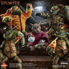 (Pre-order) Teenage Mutant Ninja Turtles One:12 Collective Action Figure 1/12 Splinter 17 cm