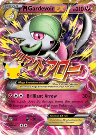 Pokémon TCG - MGardevoir EX - 30th anniversary -106/160