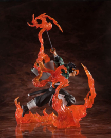 (Pre-order) Demon Slayer: Kimetsu no Yaiba FiguartsZERO PVC Statue Kamado Tanjiro (Kyojuro Rengoku's Sword Guard Ver.) 19 cm