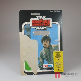 Vintage Star Wars - Cardback Luke Skywalker Bespin 41 back Clipper Yellow Wrap