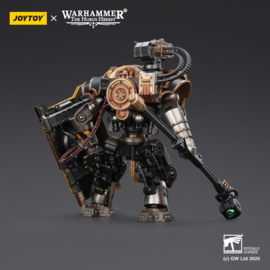 (Pre-order) Warhammer The Horus Heresy Action Figure Iron Warriors Iron Circle Domitar-Ferrum Class Battle-automata with Karceri Battle Shield 24 cm