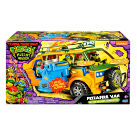 Teenage Mutant Ninja Turtles: Mutant Mayhem Movie PizzaFire Van with Pizza Throwing Vehicle