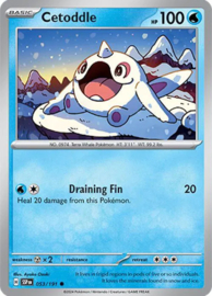 Pokémon TCG - Cetoddle - Surging Sparks - 053/191 Reverse Holo