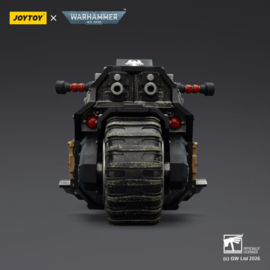 (Pre-order) Warhammer 40,000 Raider-pattern Combat Bike Raven Guard with twin-linked bolt rifles 22 cm