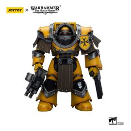 (Pre-order) Warhammer The Horus Heresy Action Figure 1/18 Imperial Fists Legion Cataphractii Terminator Squad Legion Cataphractii with Chainfist 12 cm