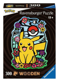 PokÃ©mon WOODEN Jigsaw Puzzle Pikachu (300 pieces)