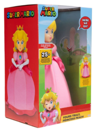 (Pre-order) Super Mario Talking Action Figure Yours Truly Princess Peach 36 cm