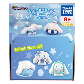 (Pre-order) Sanrio Twinchees Mini Figures Cinamoroll My Favourite Colour 5 cm Display (24)