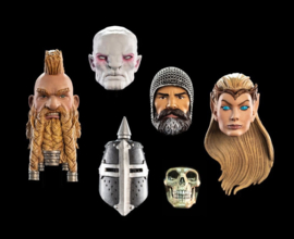 (Pre-order) Mythic Legions Action Figure Accessory 5-Pack Heads