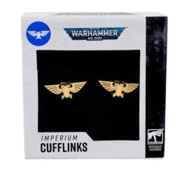 (Pre-order) Warhammer 40,000 Cufflinks Imperium 