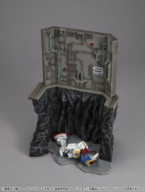 (Pre-order) Mobile Suit Gundam Realistic Model Series Diorama G Structure GS03M Last Shooting (material color edition)