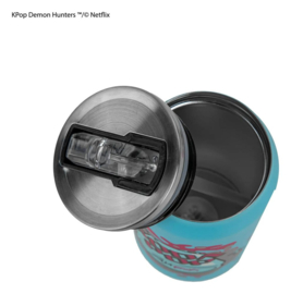 (Pre-order) KPop Demon Hunters Thermal Straw Mug Soda Pop Can