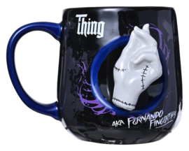 (Pre-order) Wednesday Ceramic Mug Wednesday 2D Relief Figural