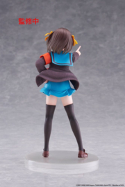 (Pre-order) The Melancholy of Haruhi Suzumiya Coreful PVC Figure Haruhi Suzumiya 18 cm